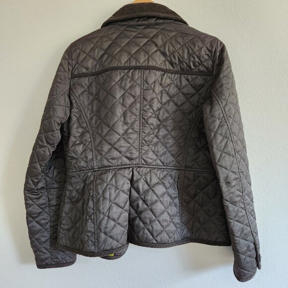 Boden Quilted Brown Jacket - Picture 9 of 9